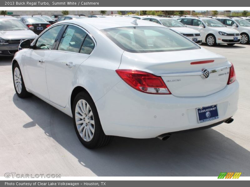 Summit White / Cashmere 2013 Buick Regal Turbo