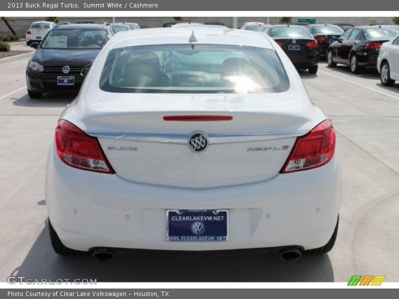 Summit White / Cashmere 2013 Buick Regal Turbo