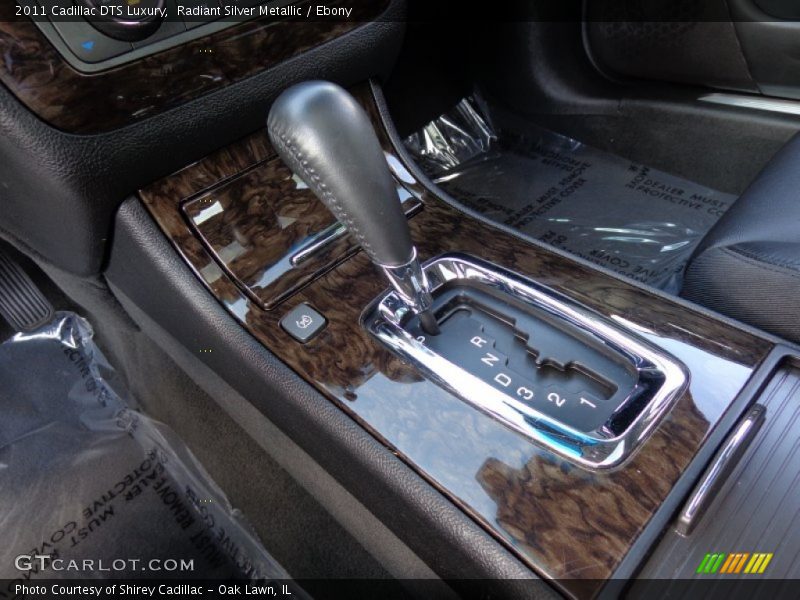 Radiant Silver Metallic / Ebony 2011 Cadillac DTS Luxury