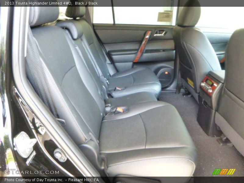 Black / Black 2013 Toyota Highlander Limited 4WD