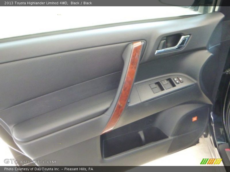 Black / Black 2013 Toyota Highlander Limited 4WD