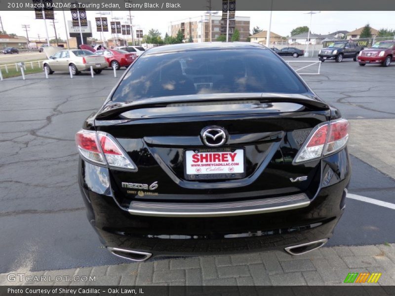 Ebony Black / Black 2010 Mazda MAZDA6 s Touring Sedan