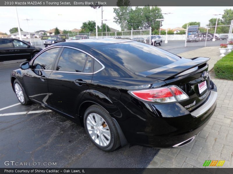 Ebony Black / Black 2010 Mazda MAZDA6 s Touring Sedan