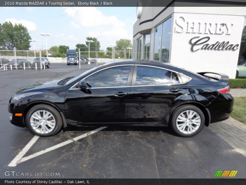 Ebony Black / Black 2010 Mazda MAZDA6 s Touring Sedan