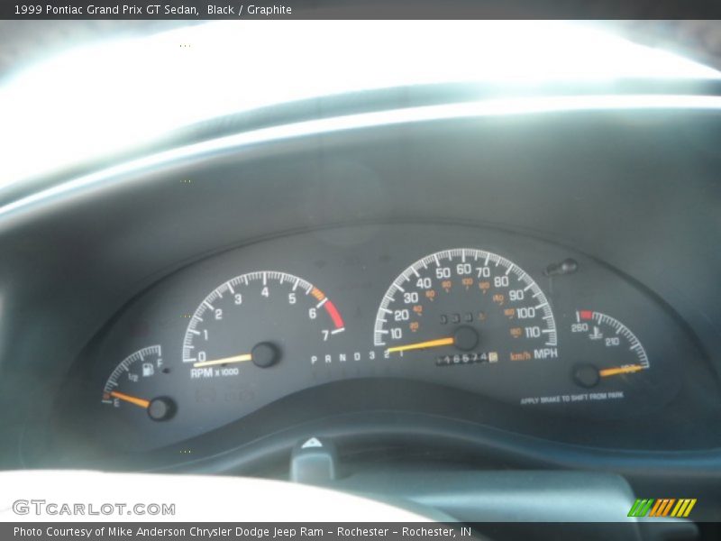 Black / Graphite 1999 Pontiac Grand Prix GT Sedan