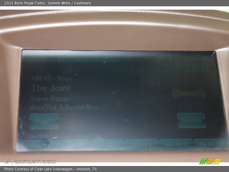 Summit White / Cashmere 2013 Buick Regal Turbo