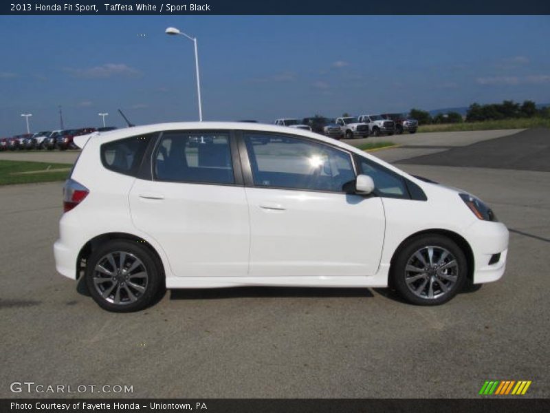 Taffeta White / Sport Black 2013 Honda Fit Sport