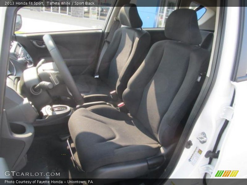 Taffeta White / Sport Black 2013 Honda Fit Sport