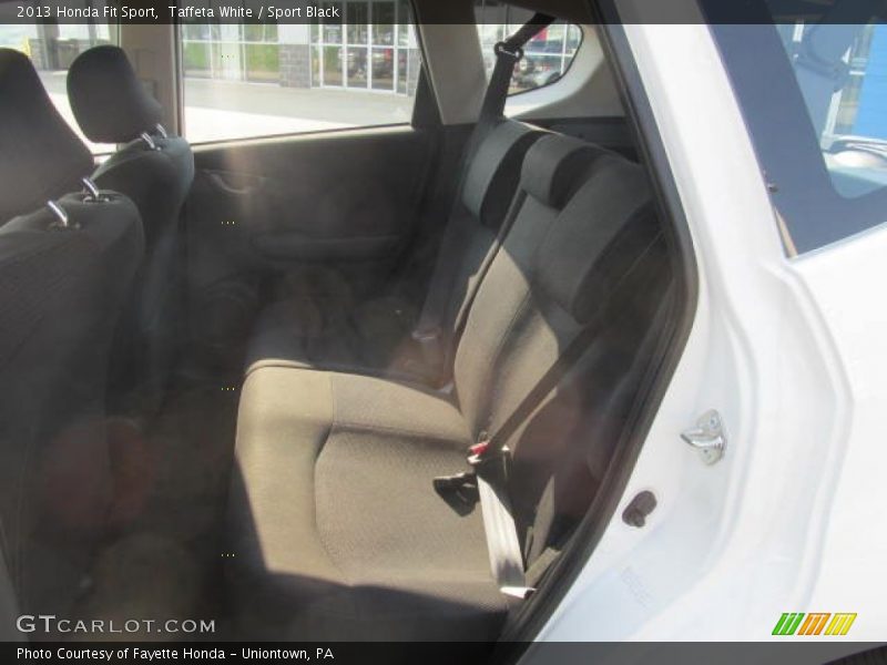 Taffeta White / Sport Black 2013 Honda Fit Sport