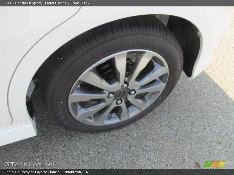 Taffeta White / Sport Black 2013 Honda Fit Sport