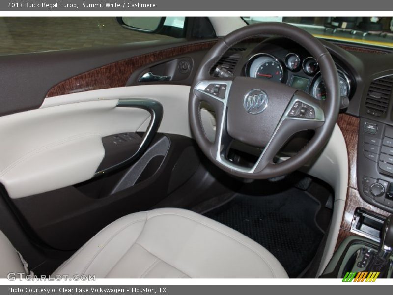 Summit White / Cashmere 2013 Buick Regal Turbo