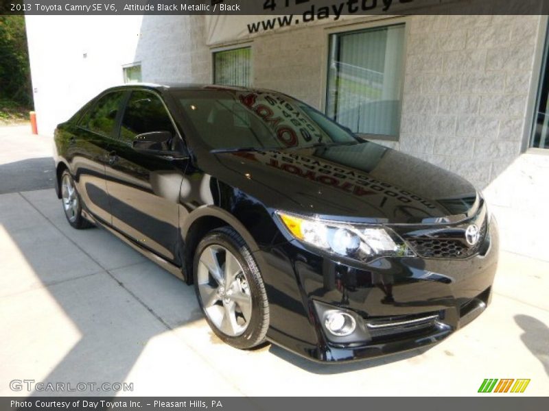 Attitude Black Metallic / Black 2013 Toyota Camry SE V6