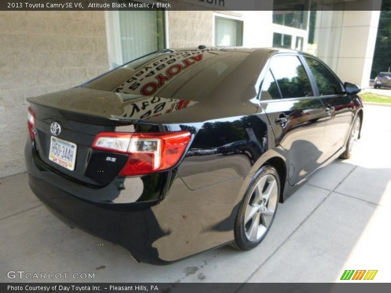 Attitude Black Metallic / Black 2013 Toyota Camry SE V6