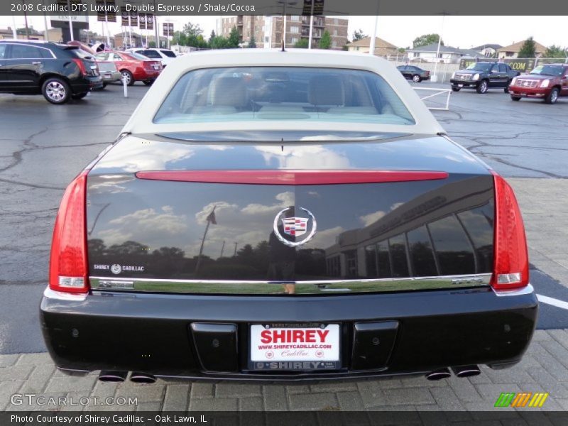 Double Espresso / Shale/Cocoa 2008 Cadillac DTS Luxury