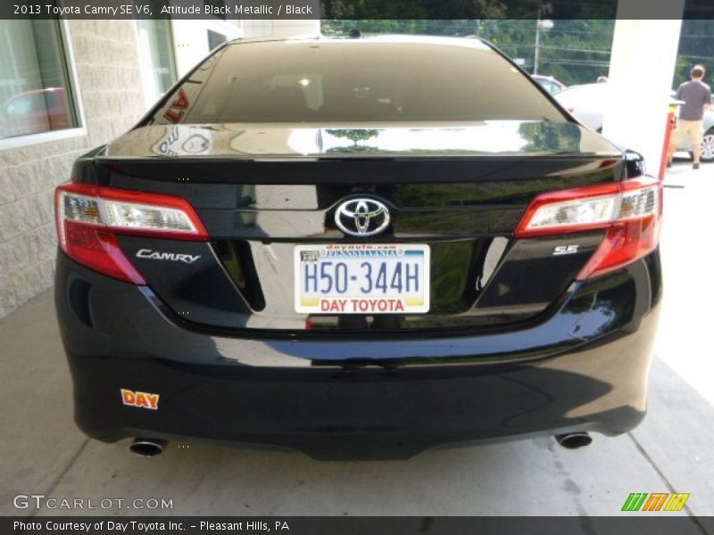 Attitude Black Metallic / Black 2013 Toyota Camry SE V6