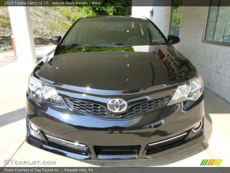 Attitude Black Metallic / Black 2013 Toyota Camry SE V6