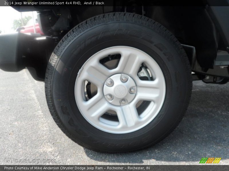  2014 Wrangler Unlimited Sport 4x4 RHD Wheel