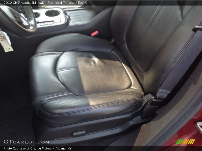 Red Jewel Tintcoat / Ebony 2010 GMC Acadia SLT AWD