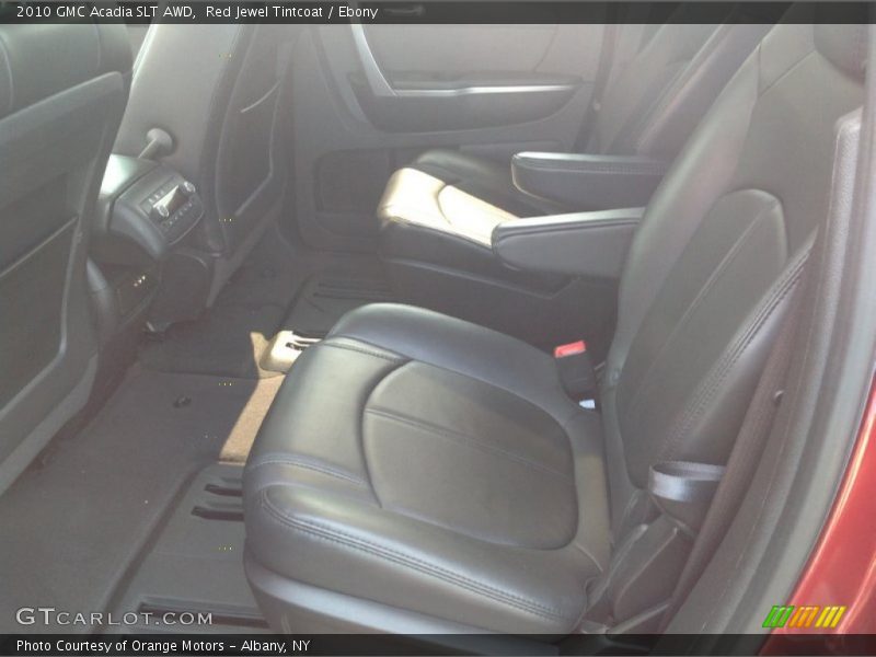 Red Jewel Tintcoat / Ebony 2010 GMC Acadia SLT AWD
