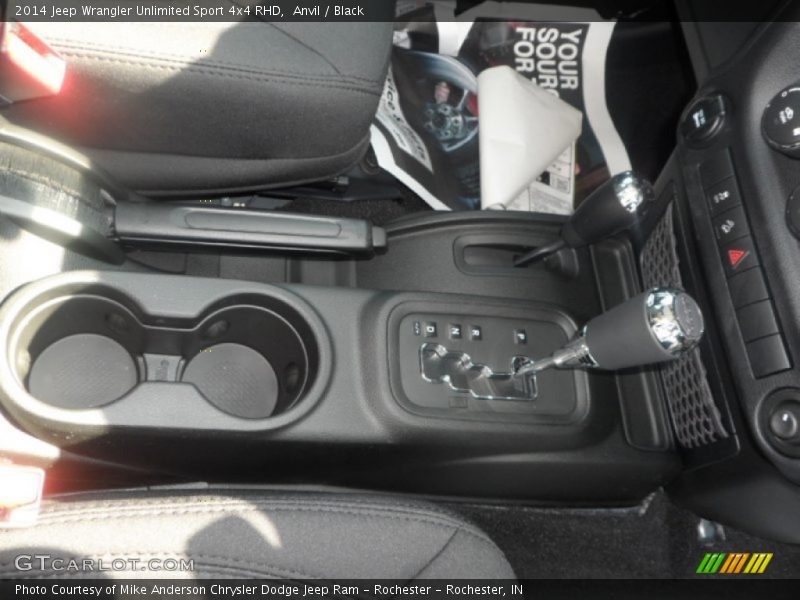  2014 Wrangler Unlimited Sport 4x4 RHD 5 Speed Automatic Shifter