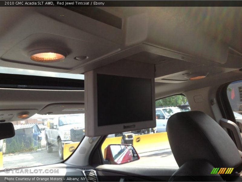 Red Jewel Tintcoat / Ebony 2010 GMC Acadia SLT AWD