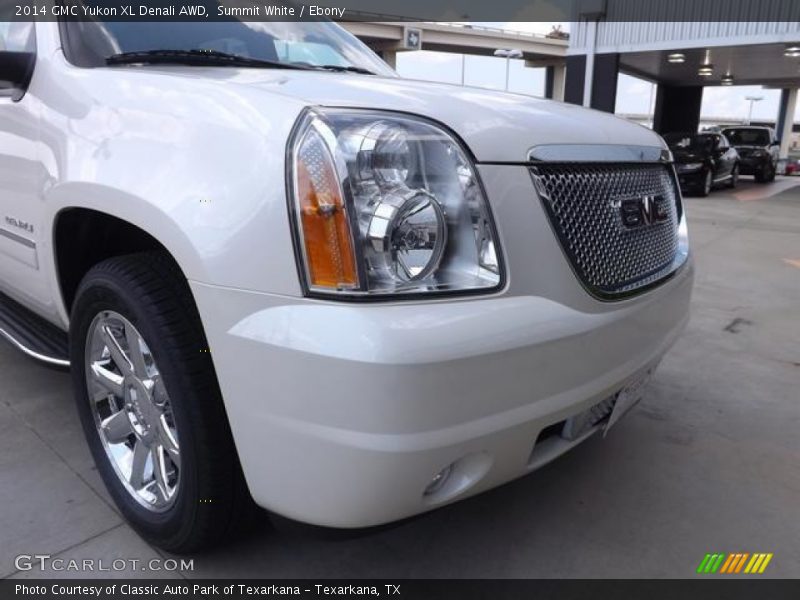 Summit White / Ebony 2014 GMC Yukon XL Denali AWD