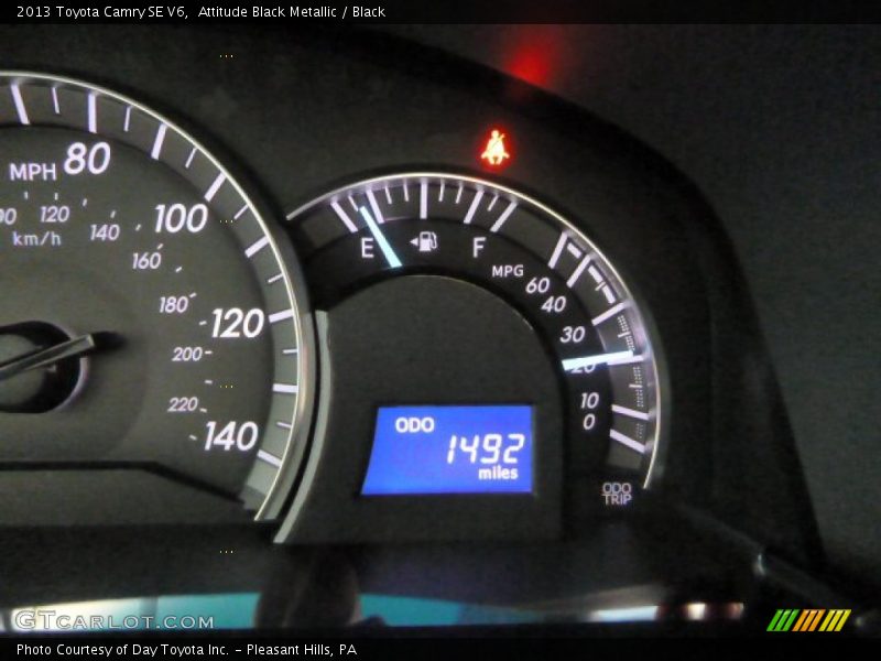 Attitude Black Metallic / Black 2013 Toyota Camry SE V6