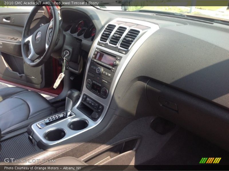 Red Jewel Tintcoat / Ebony 2010 GMC Acadia SLT AWD