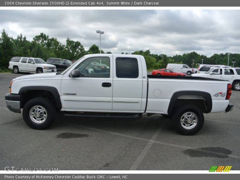 Summit White / Dark Charcoal 2004 Chevrolet Silverado 2500HD LS Extended Cab 4x4
