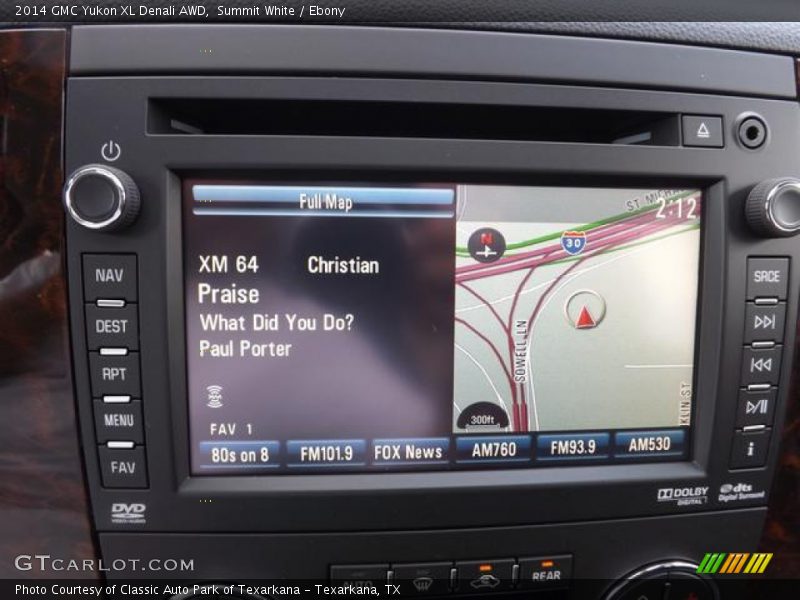 Summit White / Ebony 2014 GMC Yukon XL Denali AWD
