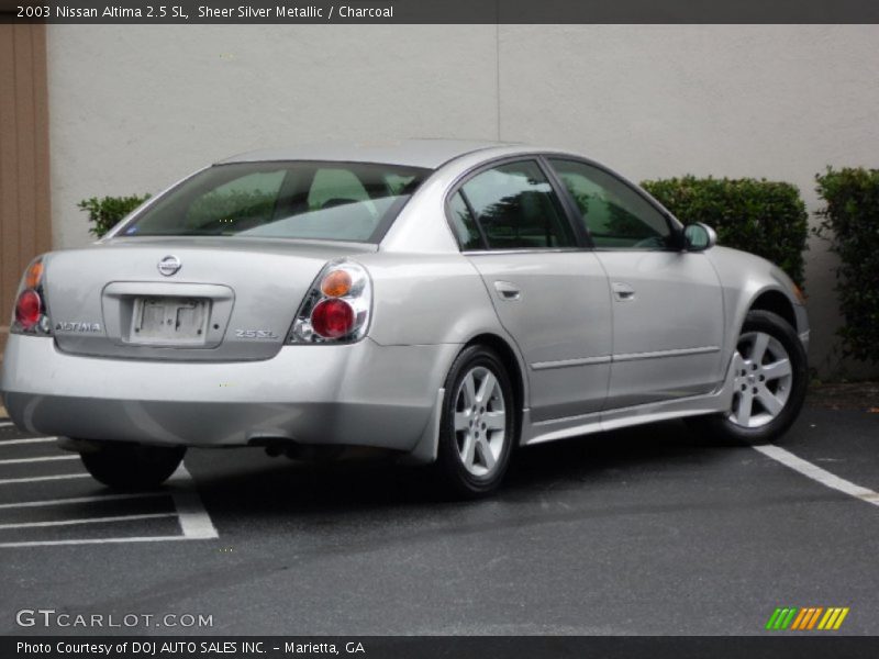 Sheer Silver Metallic / Charcoal 2003 Nissan Altima 2.5 SL