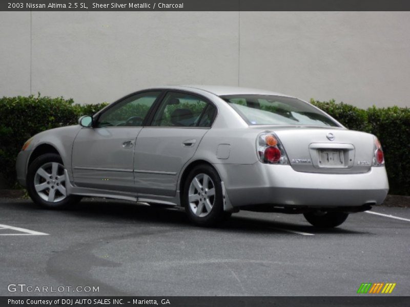 Sheer Silver Metallic / Charcoal 2003 Nissan Altima 2.5 SL