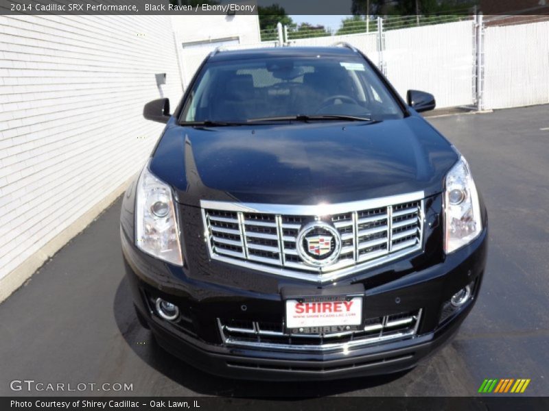 Black Raven / Ebony/Ebony 2014 Cadillac SRX Performance