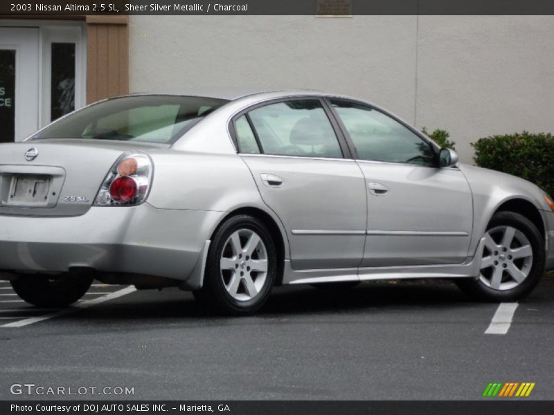 Sheer Silver Metallic / Charcoal 2003 Nissan Altima 2.5 SL