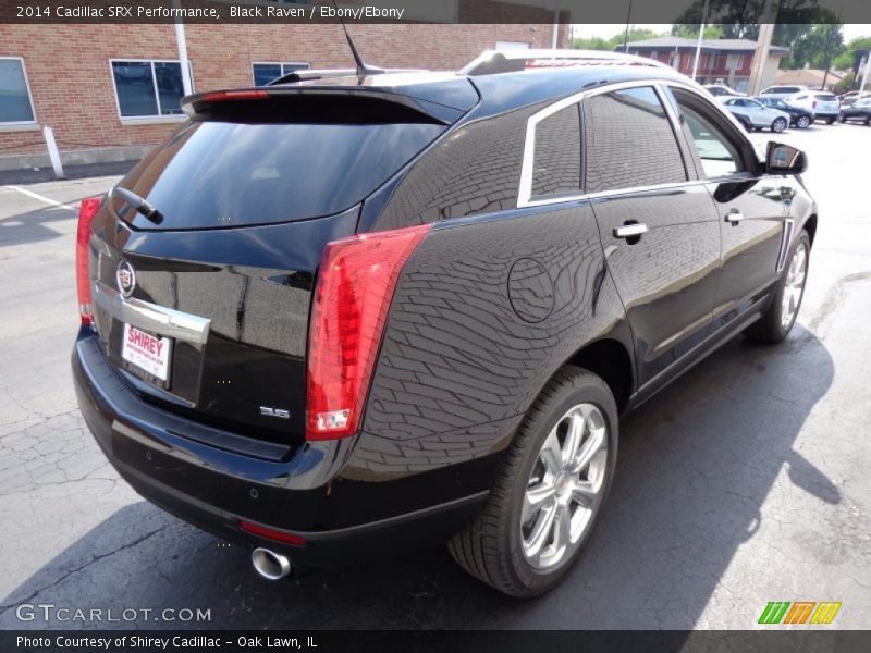 Black Raven / Ebony/Ebony 2014 Cadillac SRX Performance