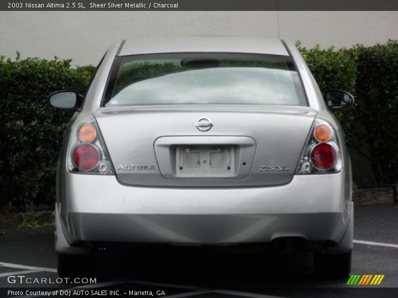 Sheer Silver Metallic / Charcoal 2003 Nissan Altima 2.5 SL