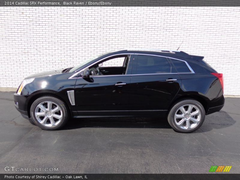 Black Raven / Ebony/Ebony 2014 Cadillac SRX Performance