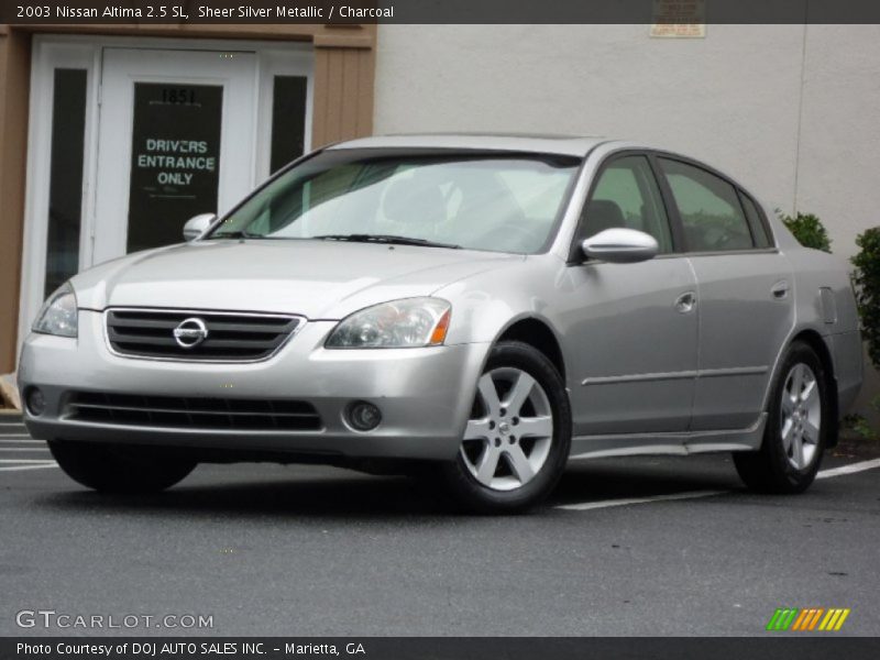Sheer Silver Metallic / Charcoal 2003 Nissan Altima 2.5 SL