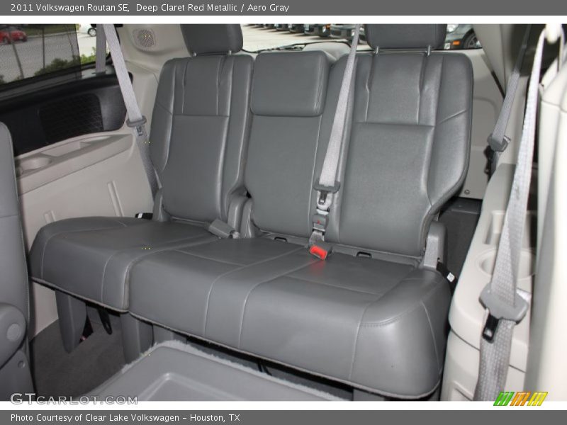 Deep Claret Red Metallic / Aero Gray 2011 Volkswagen Routan SE