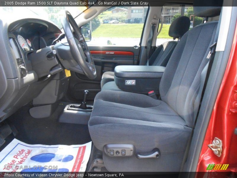 Front Seat of 2005 Ram 1500 SLT Daytona Quad Cab 4x4