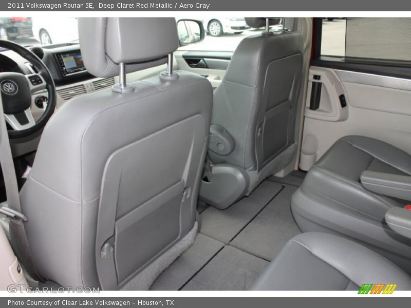 Deep Claret Red Metallic / Aero Gray 2011 Volkswagen Routan SE