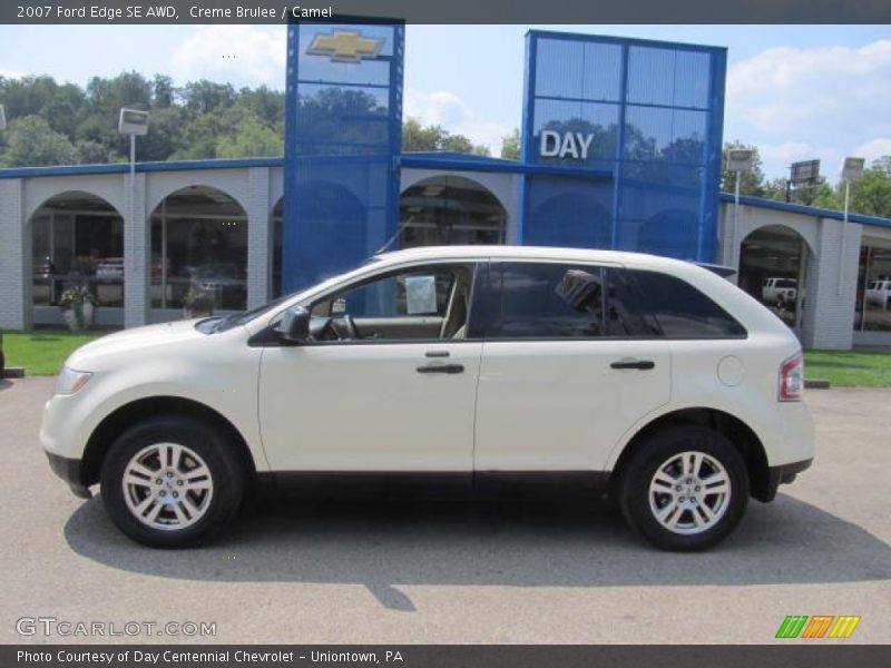 Creme Brulee / Camel 2007 Ford Edge SE AWD