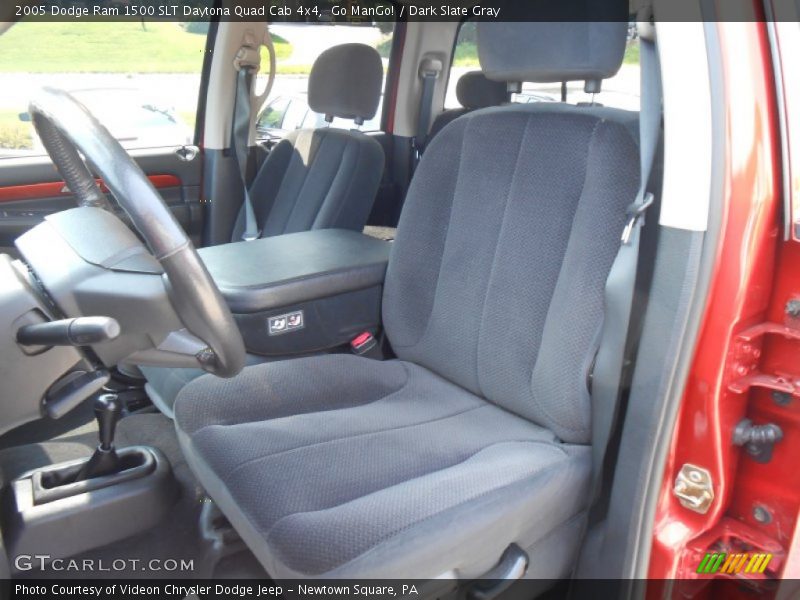 Front Seat of 2005 Ram 1500 SLT Daytona Quad Cab 4x4