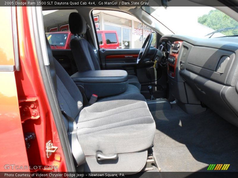 Go ManGo! / Dark Slate Gray 2005 Dodge Ram 1500 SLT Daytona Quad Cab 4x4