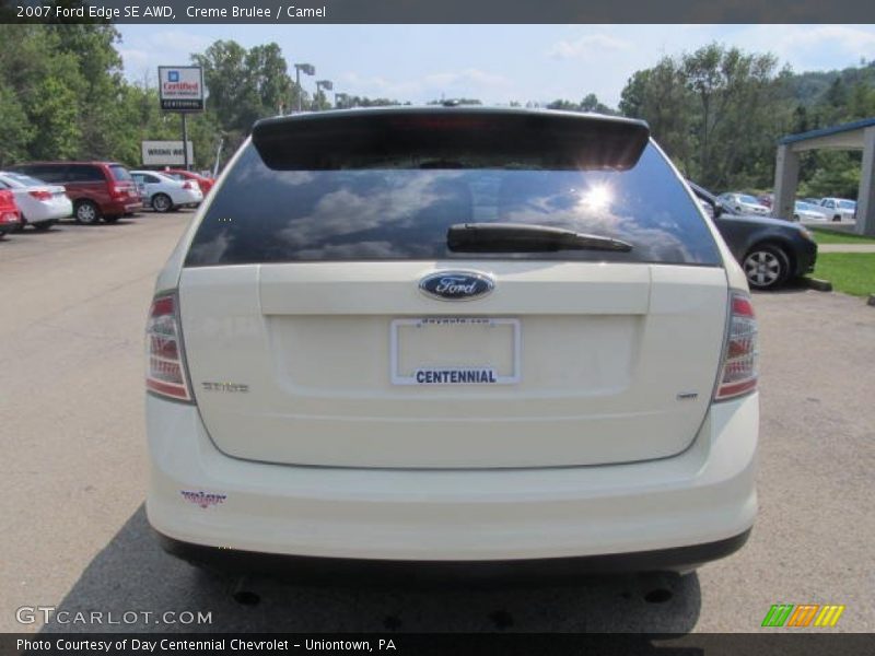 Creme Brulee / Camel 2007 Ford Edge SE AWD