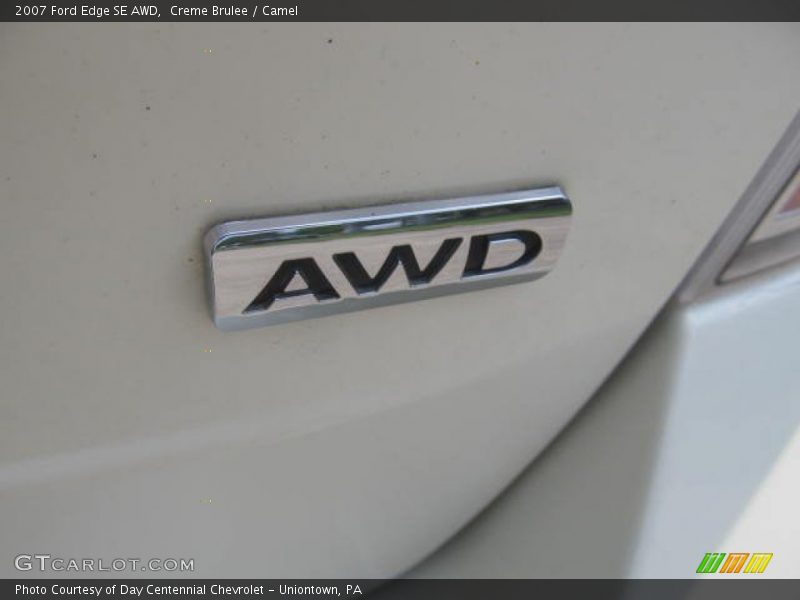 Creme Brulee / Camel 2007 Ford Edge SE AWD