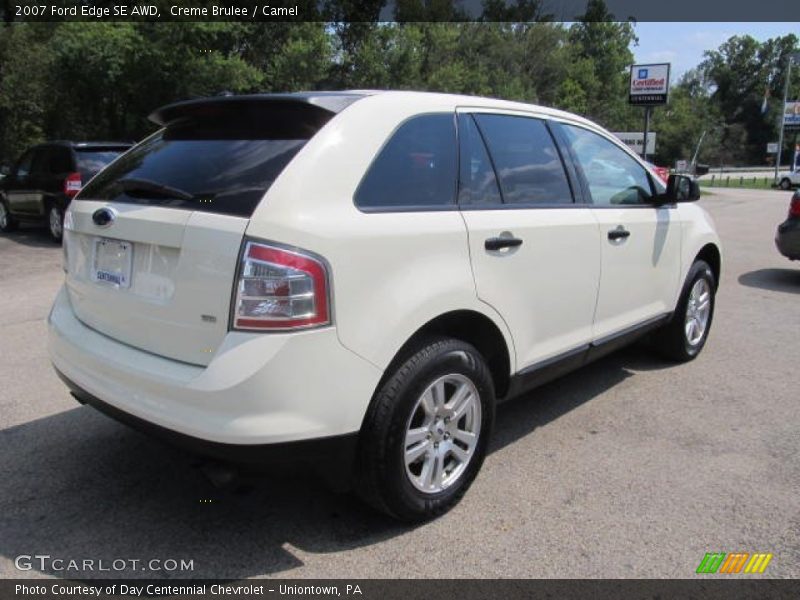 Creme Brulee / Camel 2007 Ford Edge SE AWD