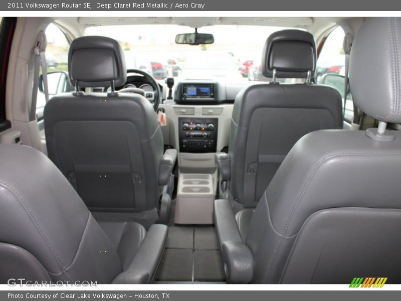 Deep Claret Red Metallic / Aero Gray 2011 Volkswagen Routan SE