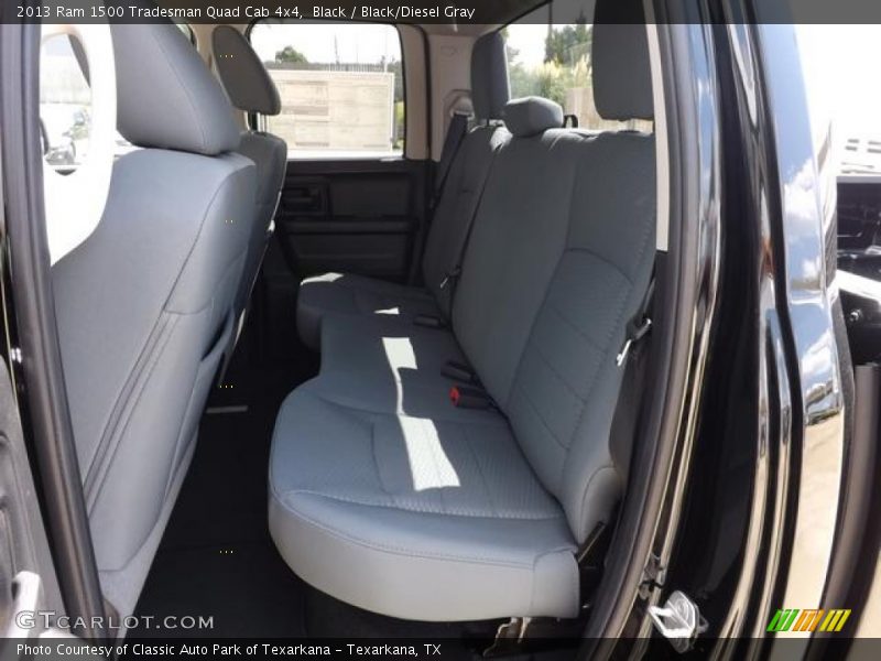 Black / Black/Diesel Gray 2013 Ram 1500 Tradesman Quad Cab 4x4
