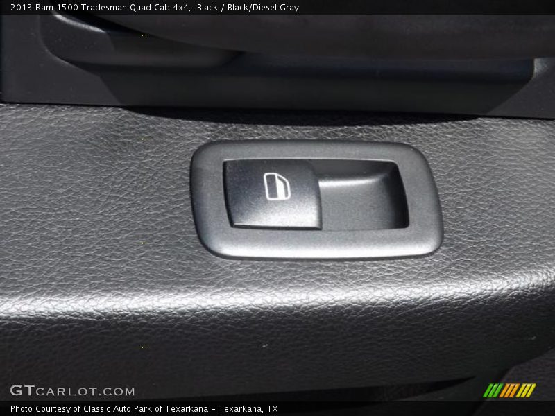 Black / Black/Diesel Gray 2013 Ram 1500 Tradesman Quad Cab 4x4